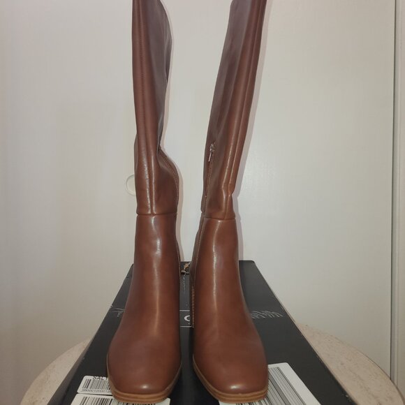 DV Dolce Vita Womens Flapper Square-Toe Kne Luggage from Macy’s - c026 - Picture 2 of 7